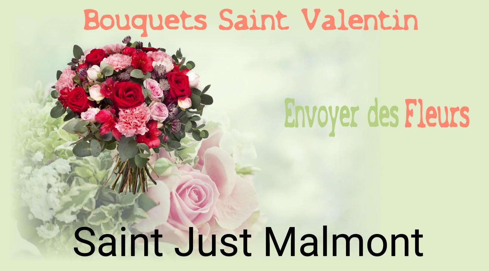 Roses de Saint-Valentin livrées à Saint-Just-Malmont